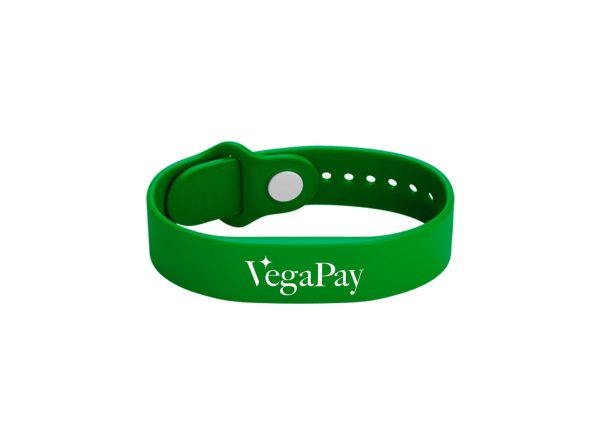 Silicone bracelet Comet Green