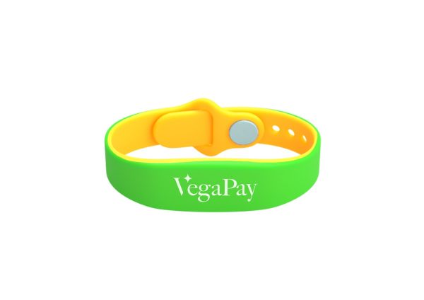 Silicone bracelet Meteor Yellow-Green