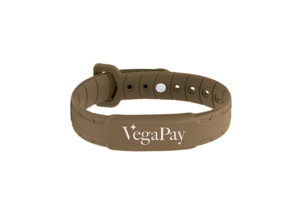 Silicone bracelet Nebula Beige