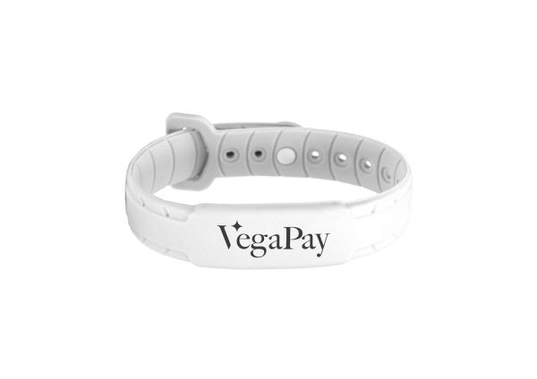 Silicone bracelet Nebula White